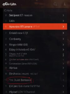 iptv channel list
