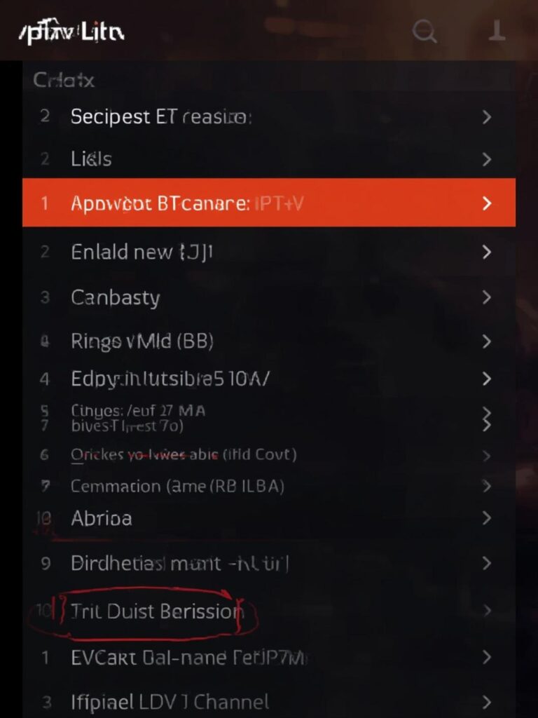 iptv channel list